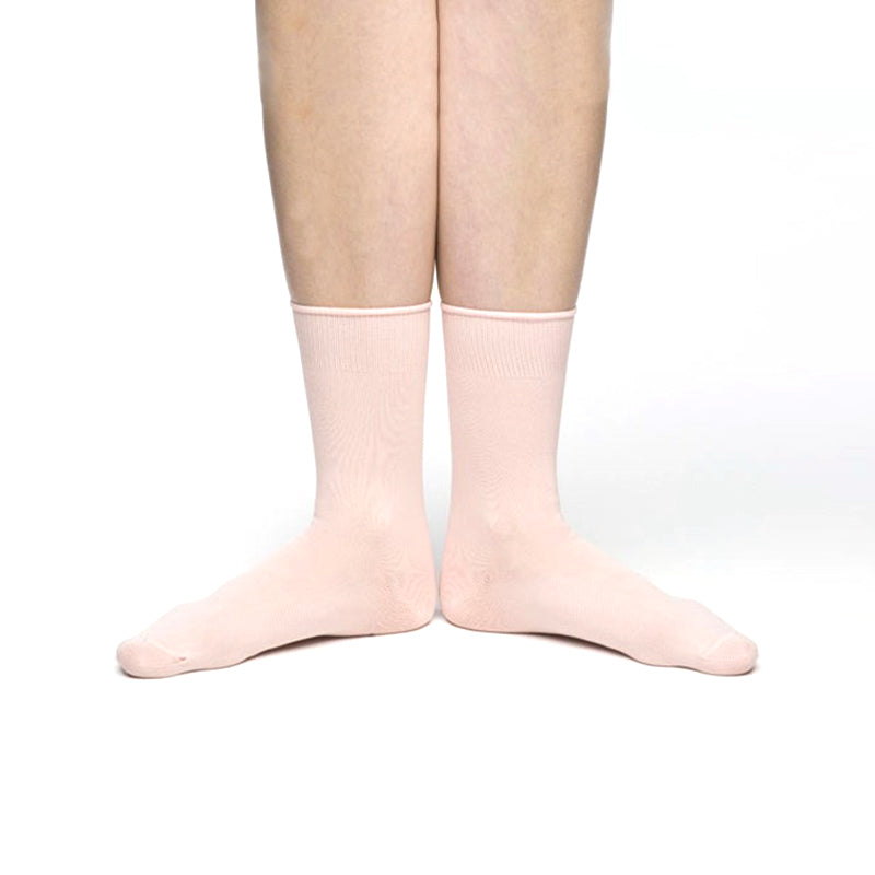 Ediodpoh Women's Ballerina Socks Solid Non Slip Socks Ice