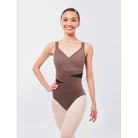 Gaynor Minden Fierce Leotard Adult P Cardamom Taupe - DanceSupplies.com