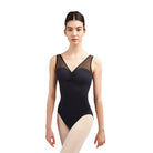 Gaynor Minden Madame X Leotard Adult P Black - DanceSupplies.com