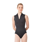 Gaynor Minden Moxie Leotard Adult P Black - DanceSupplies.com