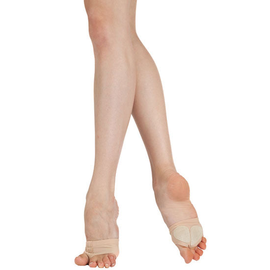 Capezio Jelz Footundeez w/Bunheads Built-In Adult P Nude - DanceSupplies.com