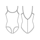 Mirella Girl's Camisole Leotard   - DanceSupplies.com