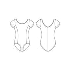 Mirella Girl's Cap Sleeve Leotard   - DanceSupplies.com