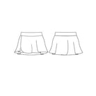 Mirella Girl's Solid Color Skirt   - DanceSupplies.com