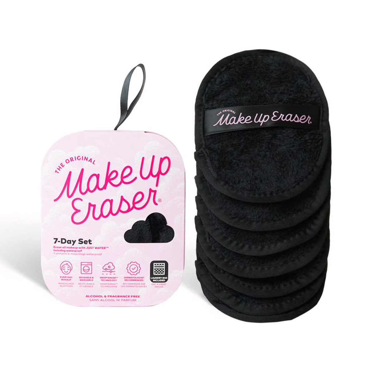 Makeup Eraser 7-Day Set Black  - DanceSupplies.com