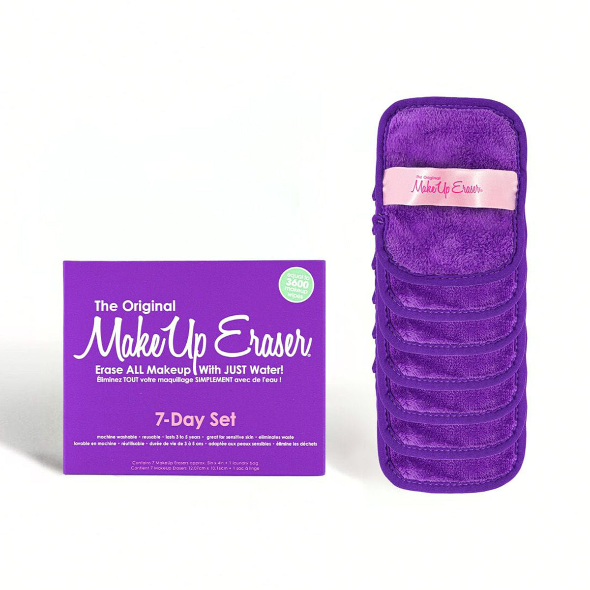 Makeup Eraser 7-Day Set Purple  - DanceSupplies.com