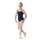 Mirella Girl's Seamed Camisole Leotard Child 2-4 Navy - DanceSupplies.com