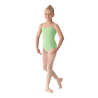 Mirella Girl's Seamed Camisole Leotard Child 2-4 Seafoam - DanceSupplies.com