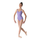 Mirella Seamed Camisole Leotard Adult P Lilac - DanceSupplies.com