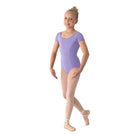 Mirella Girl's Cap Sleeve Leotard Child 2-4 Lilac - DanceSupplies.com