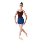 Mirella Georgette Wrap Skirt Royal  - DanceSupplies.com