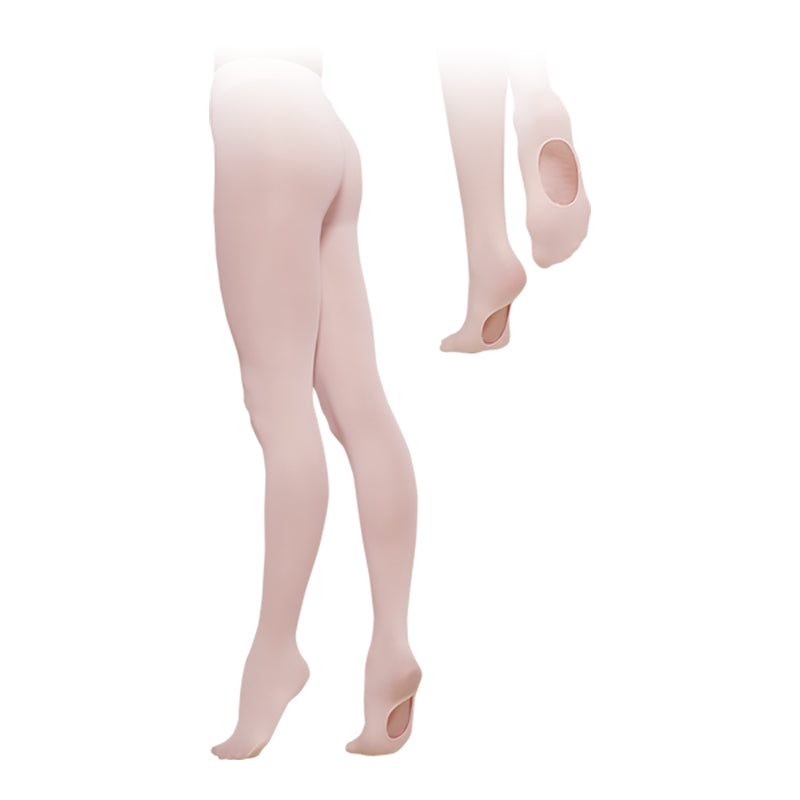 Nikolay Adult Convertible Tights 1 - Small Light Pink - DanceSupplies.com