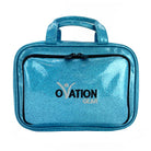 Ovation Gear Sparkle Cosmetic Bag Blue - DanceSupplies.com