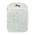 Ovation Gear Short Flat Side-Zip Garment Bag White  - DanceSupplies.com