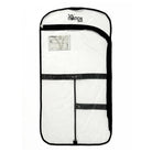 Ovation Gear Flat Side-Zip Garment Bag Black  - DanceSupplies.com