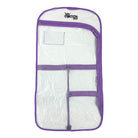 Ovation Gear Flat Side-Zip Garment Bag Purple  - DanceSupplies.com