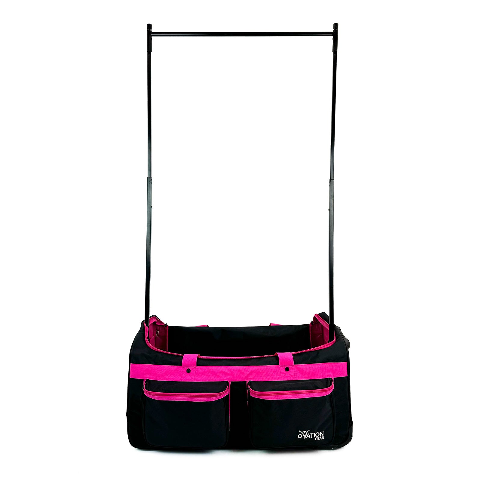 Ovation Gear Black/Hot Pink Performance Bag - Large   - DanceSupplies.com