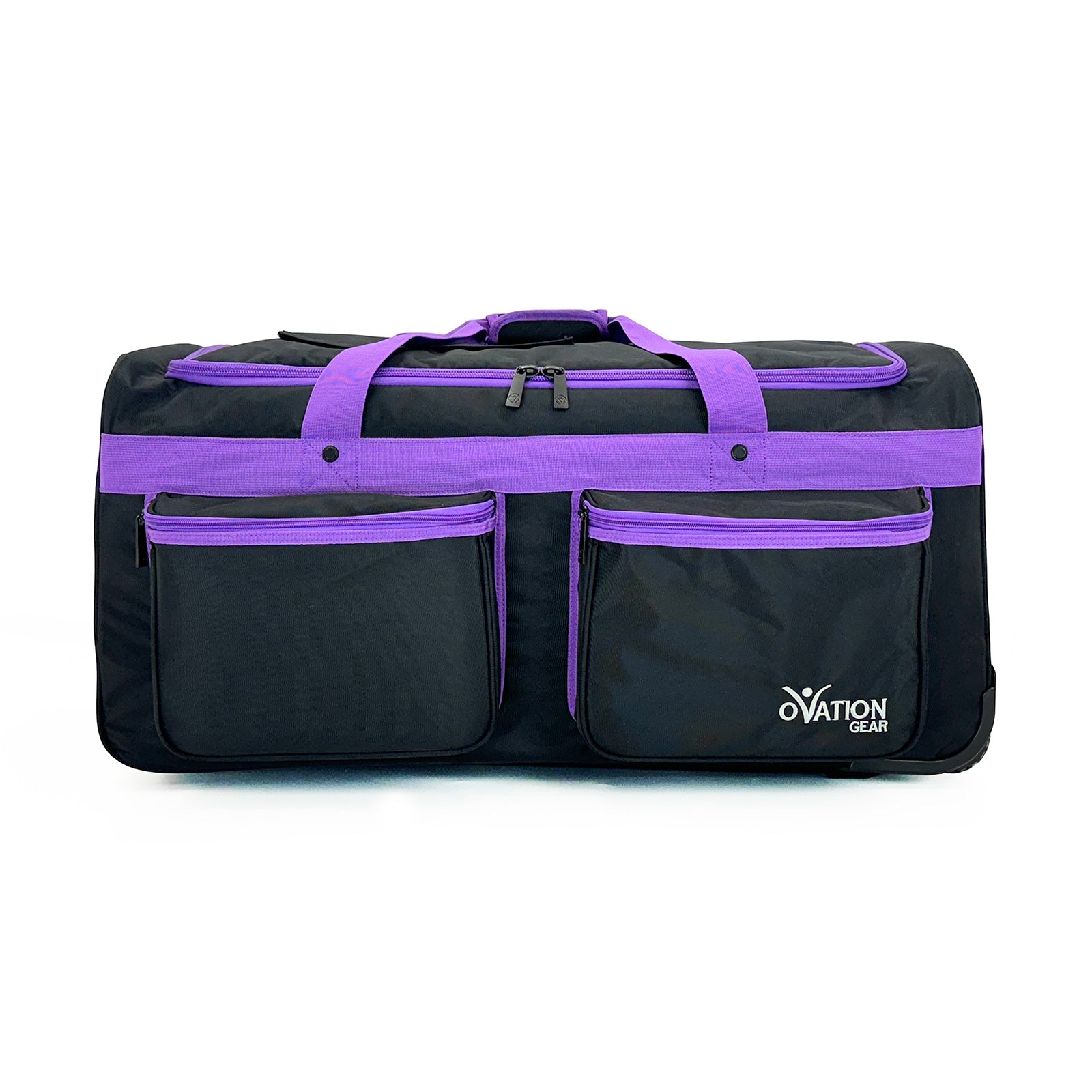 Ovation Gear Black/Purple Performance Bag - Large   - DanceSupplies.com