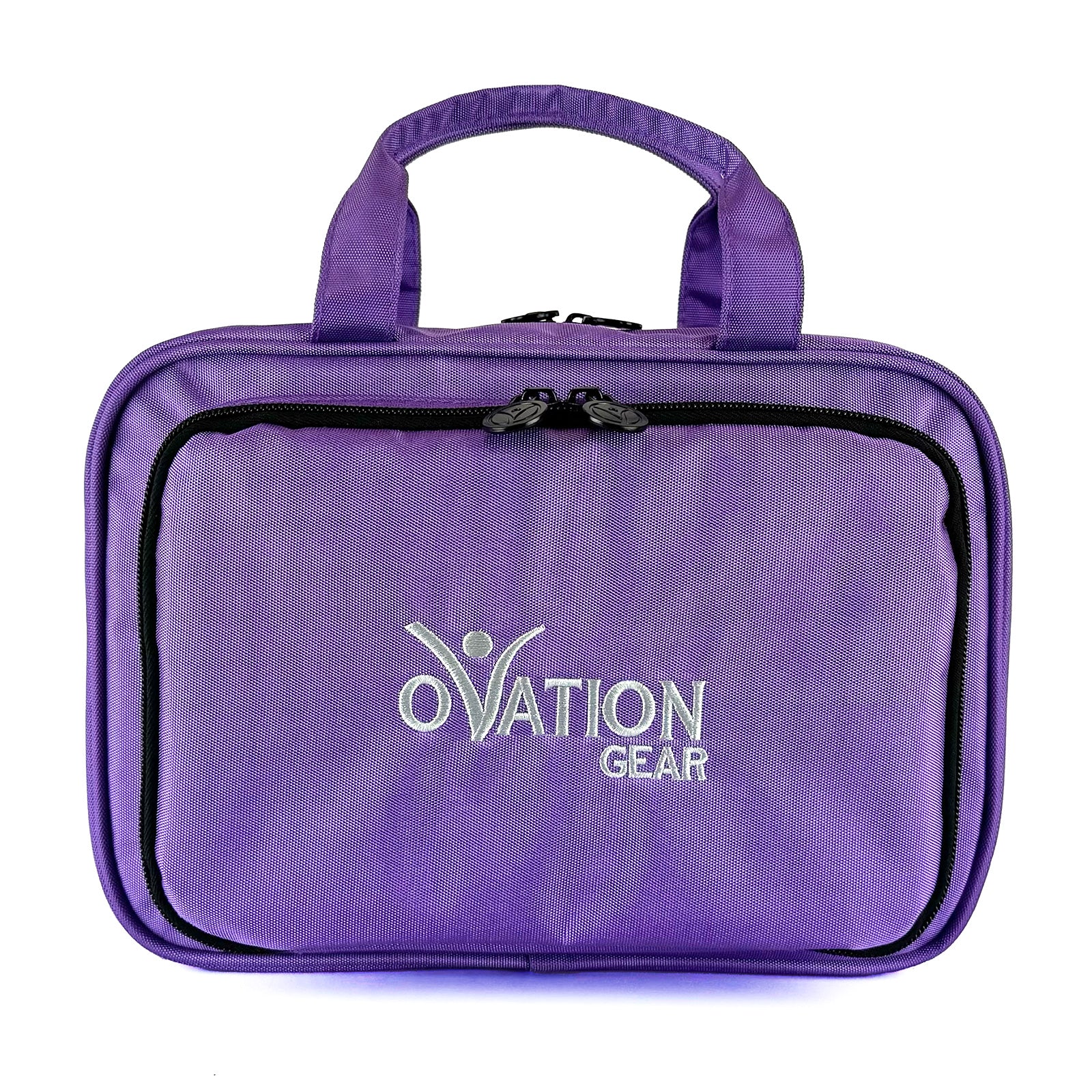 Ovation Gear Deluxe Cosmetic Bag Purple  - DanceSupplies.com