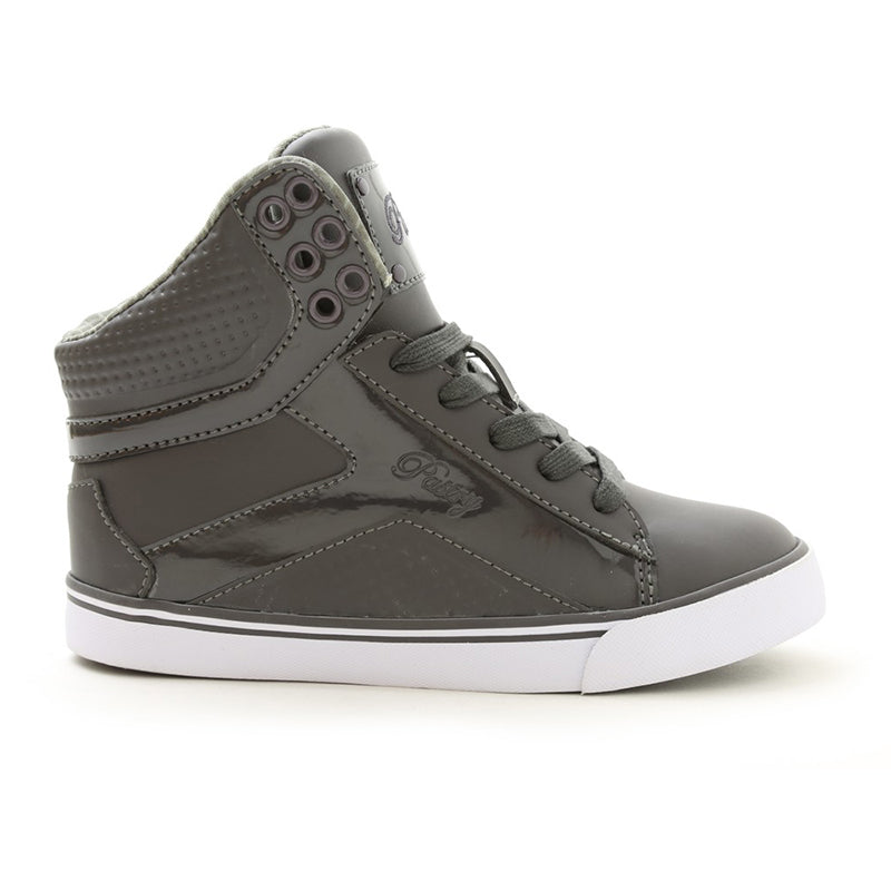 Pastry Pop Tart Grid Adult Dance Sneakers - Charcoal Adult 9 Charcoal - DanceSupplies.com