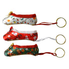 Pillows for Pointes Holiday Mini Pointe Shoe Keychain   - DanceSupplies.com