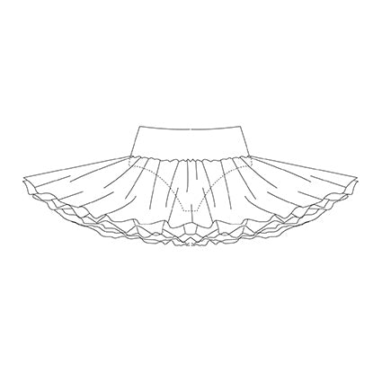 Bloch Belle Tutu Ballet Skirt   - DanceSupplies.com