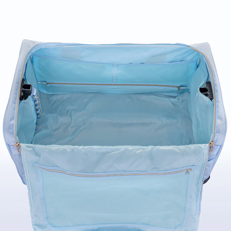 Rac n Roll Collapsible Dance Bag - Sky Blue   - DanceSupplies.com