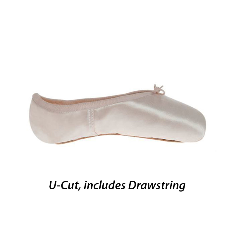 Russian Pointe Muse Pointe Shoes - U-Cut   - DanceSupplies.com