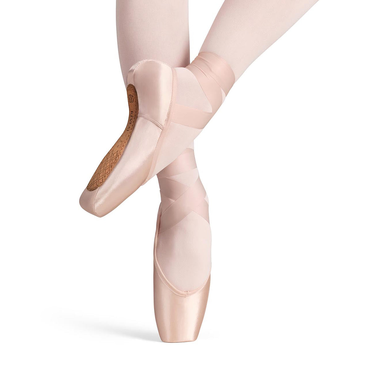 Russian Pointe Reveal Pointe Shoes - Flexible Light Shank - DanceSupplies.com