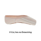 Russian Pointe Rubin V-Cut Pointe Shoes - Flexible Soft Shank   - DanceSupplies.com