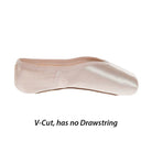 Russian Pointe Sapfir V-Cut Pointe Shoes - Flexible Hard Shank   - DanceSupplies.com