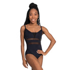 So Danca Adult Rome Leotard Adult P Black - DanceSupplies.com