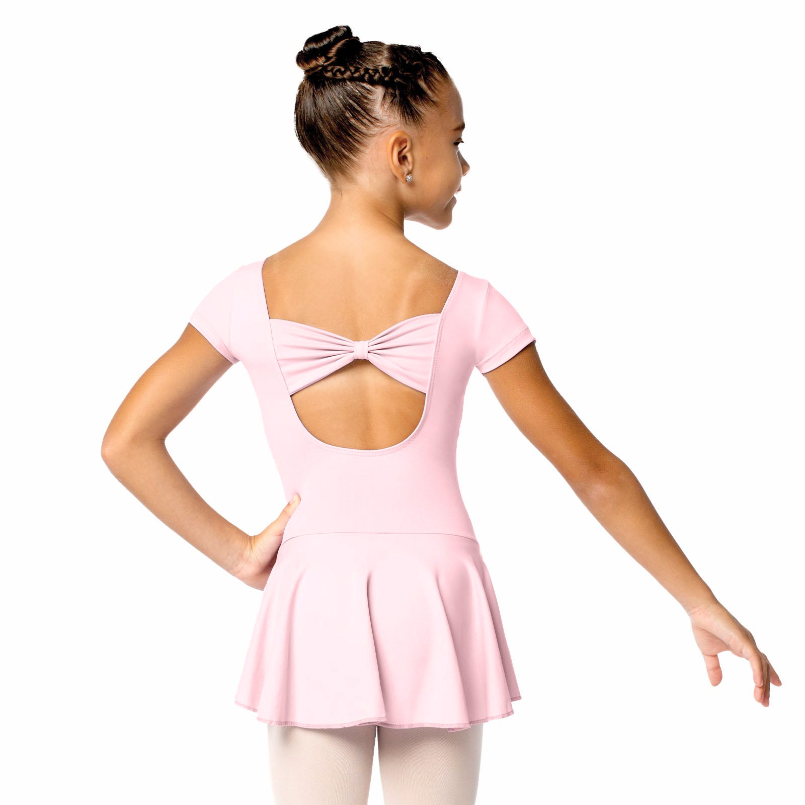 So Danca Child Christabel Bow Back Dress   - DanceSupplies.com