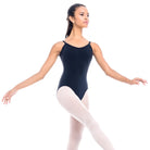 So Danca Adult Patricia Camisole Leotard Adult P Black - DanceSupplies.com