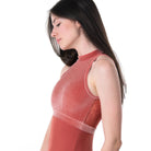 Suffolk Adult Autumn Canopy High Neck Leotard   - DanceSupplies.com