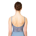 Suffolk Adult Embroidered Mesh Camisole Leotard   - DanceSupplies.com