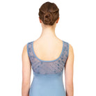 Suffolk Adult Embroidered Mesh Tank Leotard   - DanceSupplies.com