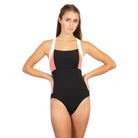 Suffolk Adult Ivy League Tank Leotard Adult P Black - DanceSupplies.com