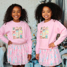 Sweet Wink Child Nutcracker Patch Sweatshirt - Pink   - DanceSupplies.com