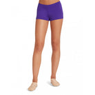 Capezio Adult Low Rise Shorts Adult XS Purple - DanceSupplies.com