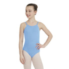 Capezio Child's Camisole Leotard w/Adjustable Straps Child S Light Blue - DanceSupplies.com