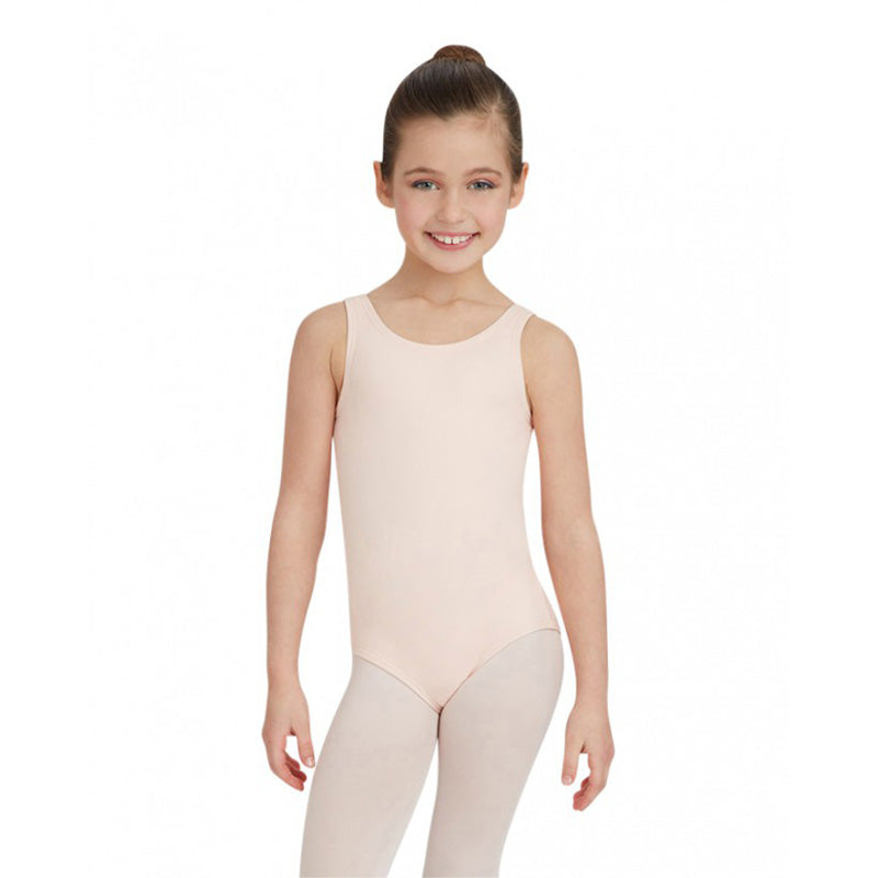 Capezio Child's Tank Leotard Toddler Ballet Pink - DanceSupplies.com