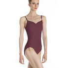 Wear Moi Adult Abbie Camisole Leotard Adult XS Burgundy - DanceSupplies.com