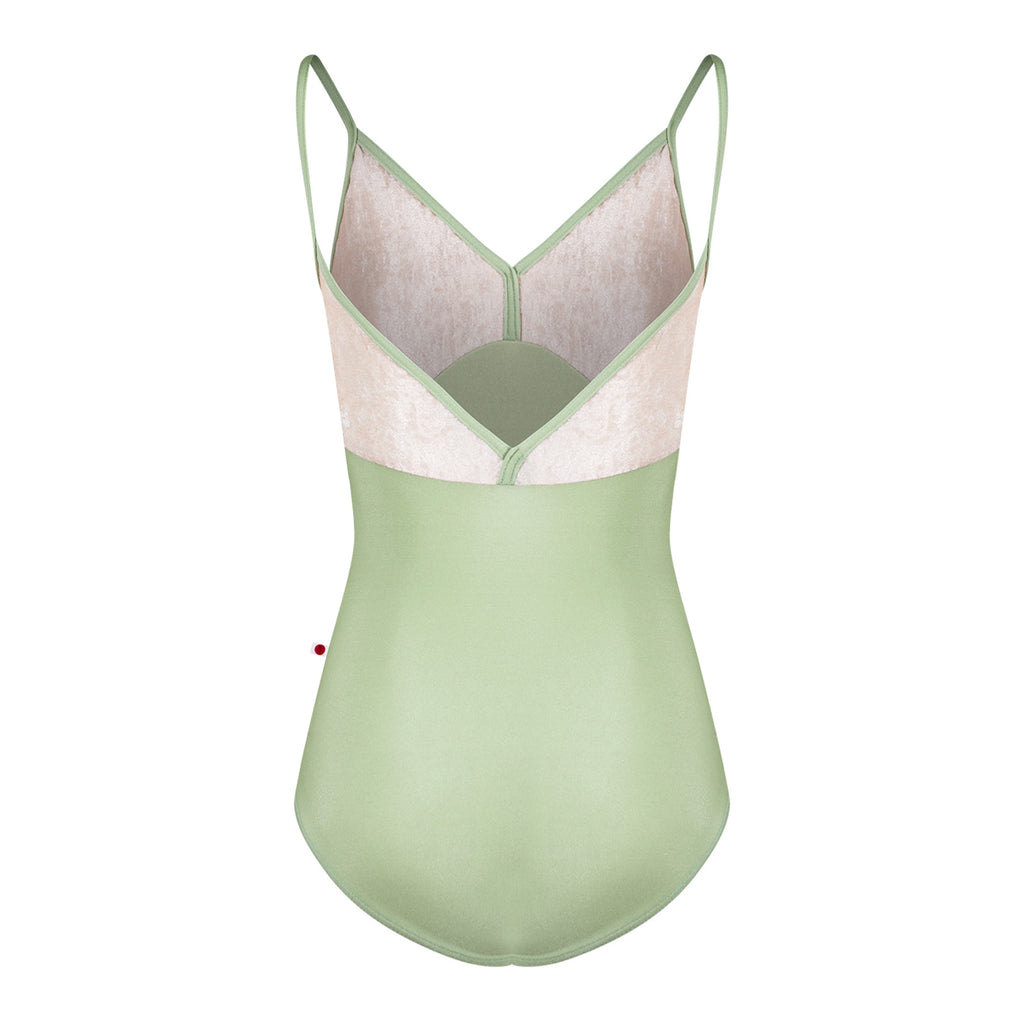 Yumiko Daria Camisole Leotard - Ginko   - DanceSupplies.com