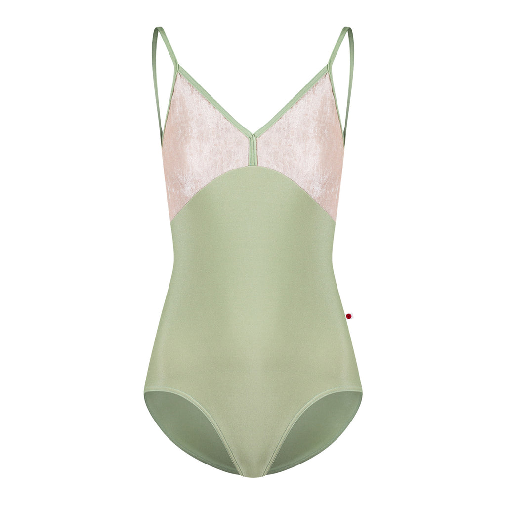 Yumiko Daria Camisole Leotard - Ginko Adult XS Ginko - DanceSupplies.com