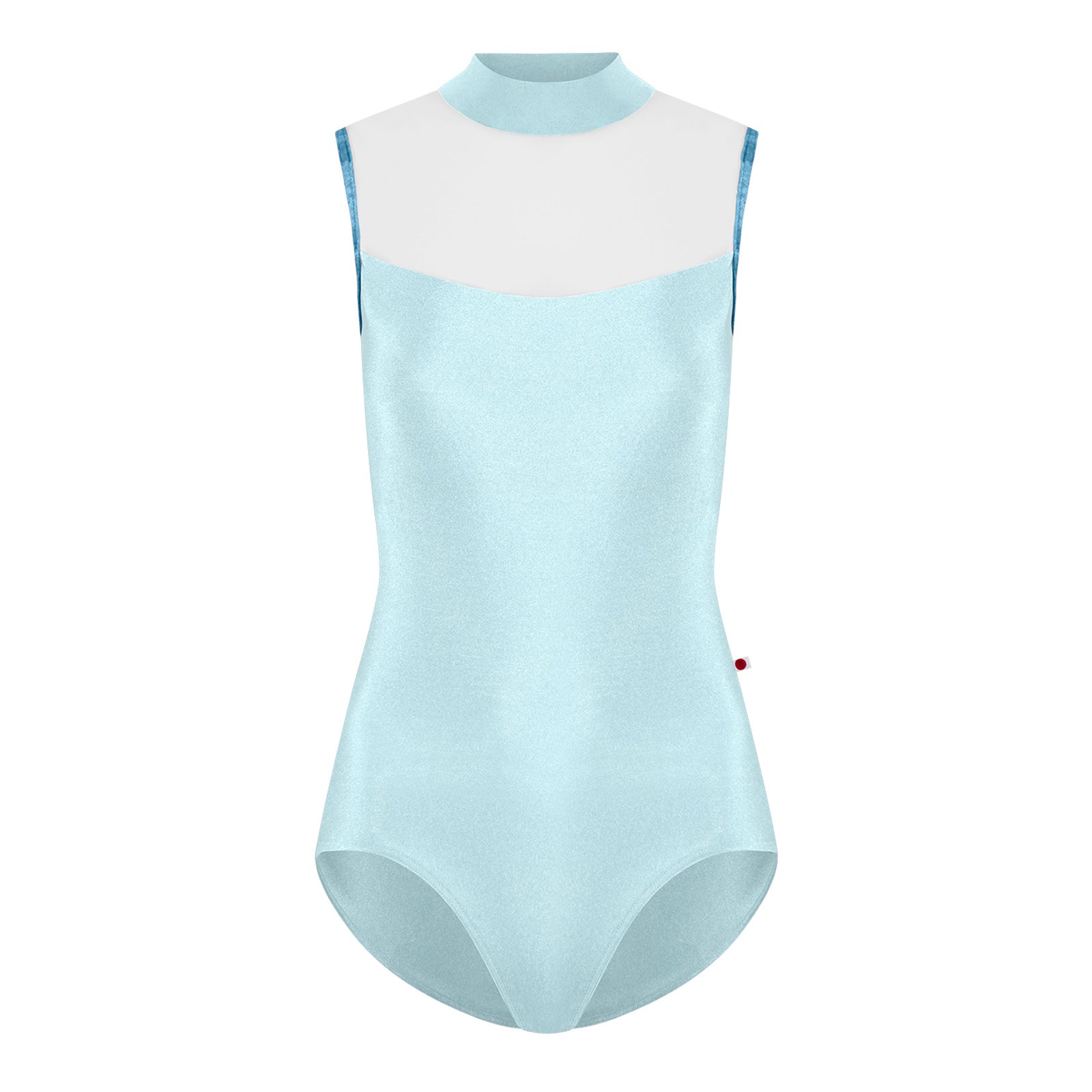 Yumiko Camila Mock Neck Leotard - Mirror Adult XS Mirror - DanceSupplies.com