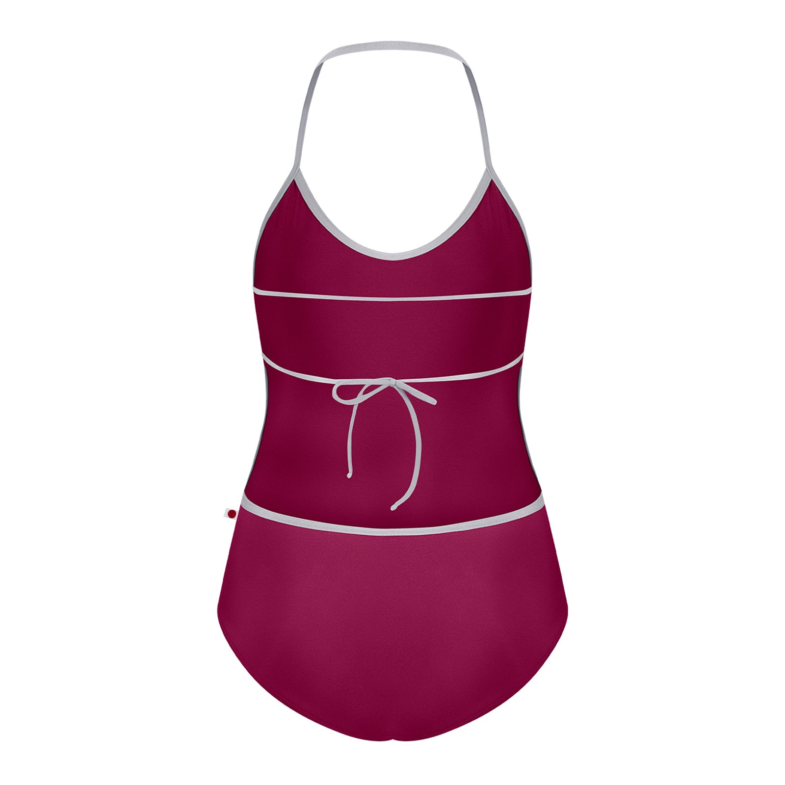 Yumiko Kate Halter Leotard - Burgundy   - DanceSupplies.com