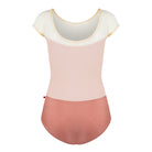 Yumiko Meagan Cap Sleeve Leotard - Rosewood   - DanceSupplies.com