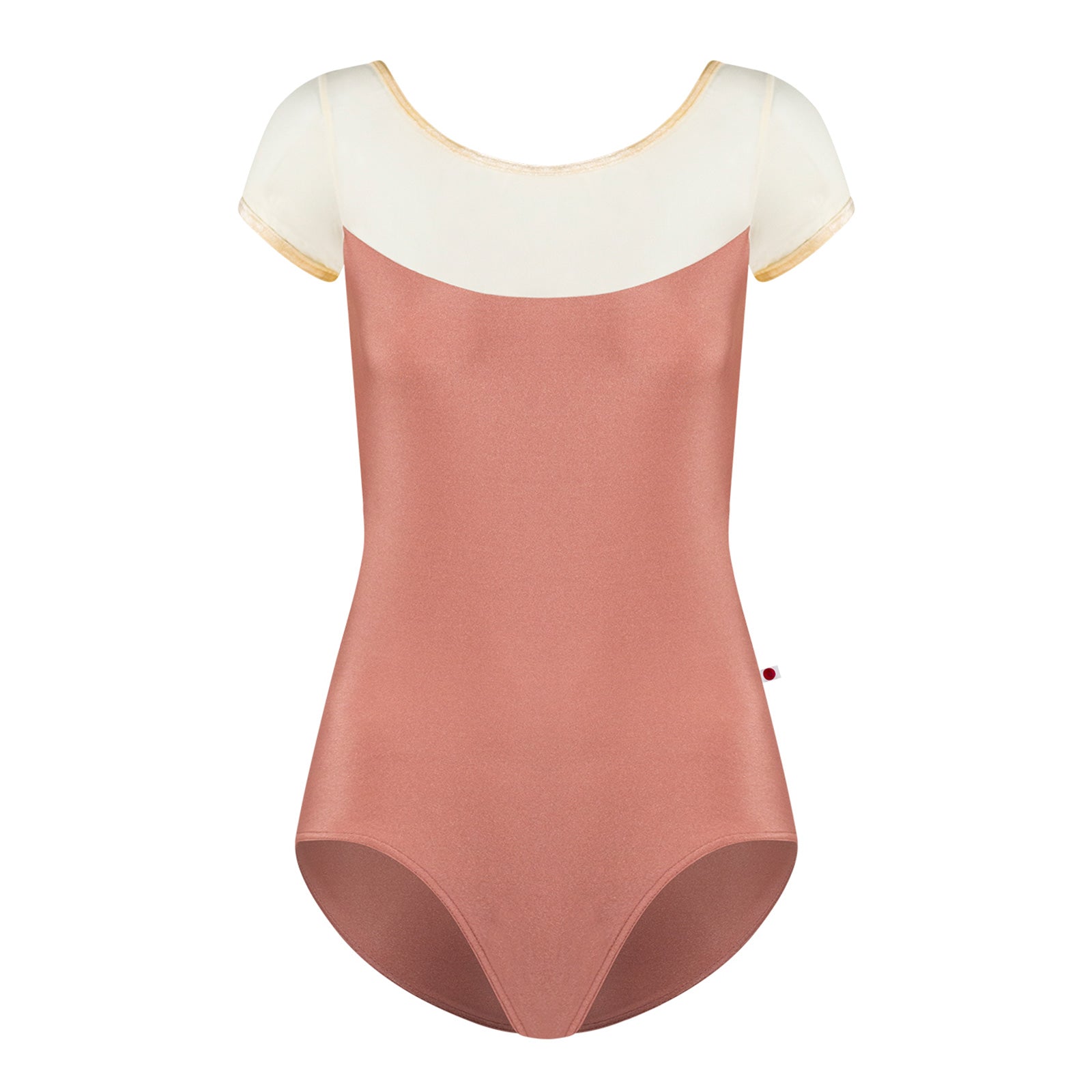 Yumiko Meagan Cap Sleeve Leotard - Rosewood Adult XS Yumiko Rosewood - DanceSupplies.com