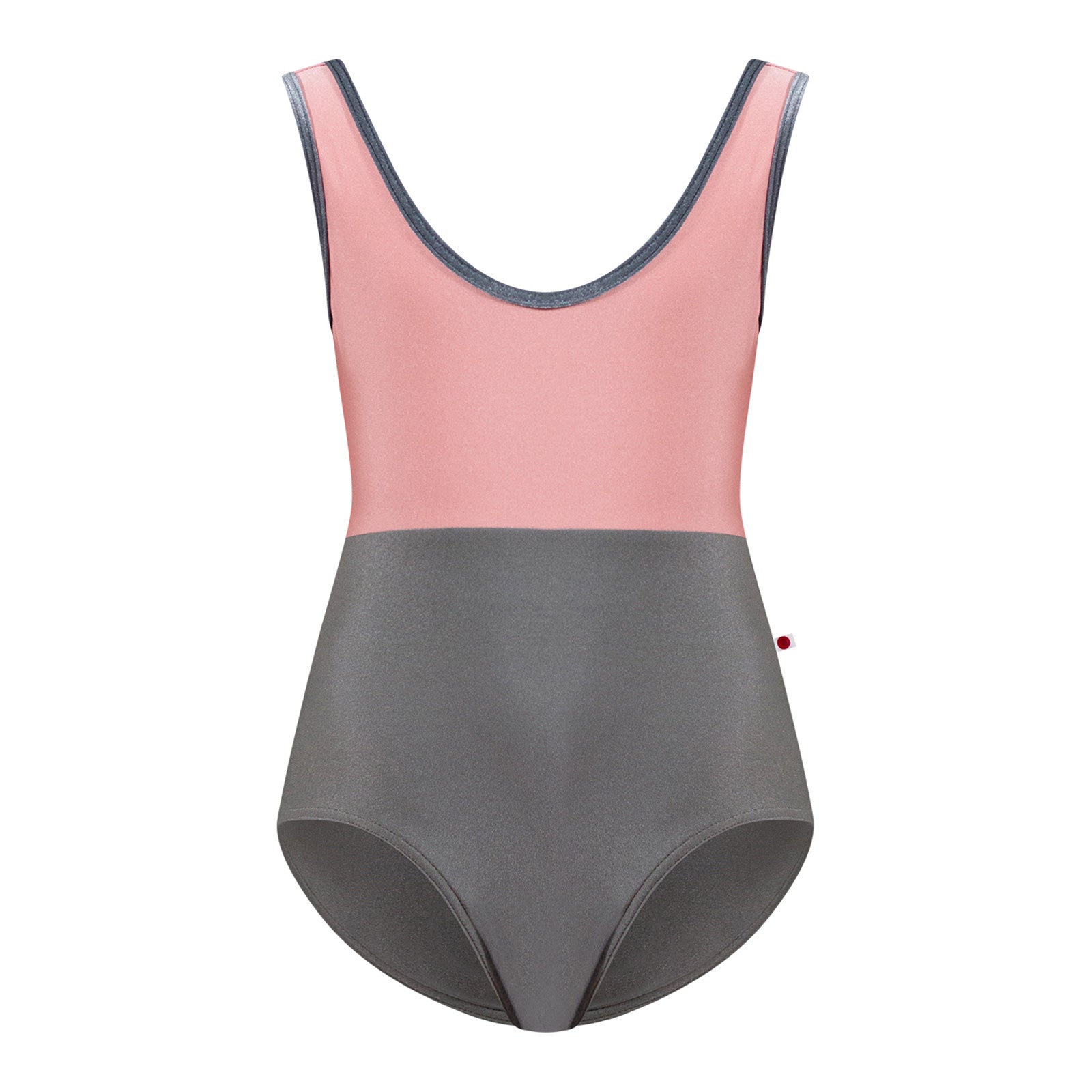 Yumiko Anna Duo Tank Leotard - Ash Child 12 Ash - DanceSupplies.com